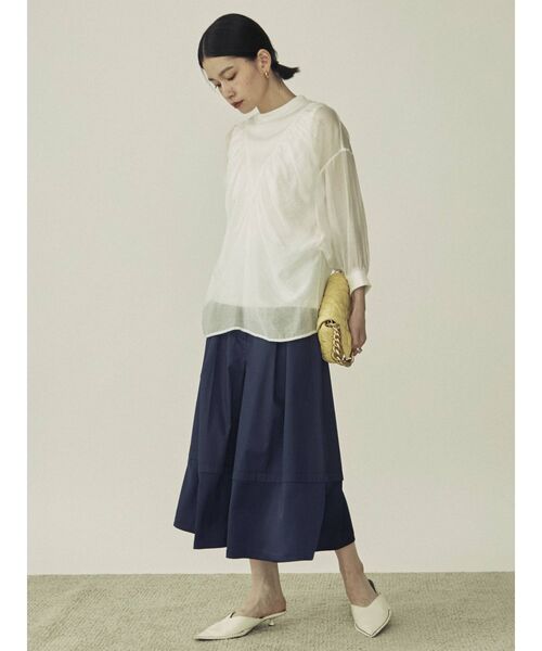 COTORICA（コトリカ）の「ハイウエストワンドパンツ（その他パンツ・レディース・ネイビー/ブラウン・FREE）」の22枚目の写真