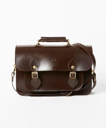 GLENROYAL（グレンロイヤル）の「【GLENROYAL/グレンロイヤル】SATCHEL BAG 13INCH DET STRAP/ブライドルレザー サッチェルバッグ（ショルダーバッグ・レディース）」