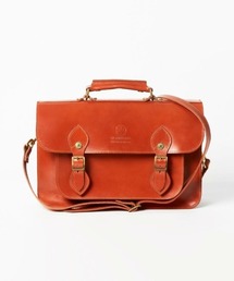 GLENROYAL（グレンロイヤル）の「【GLENROYAL/グレンロイヤル】SATCHEL BAG 13INCH DET STRAP/ブライドルレザー サッチェルバッグ（ショルダーバッグ）」