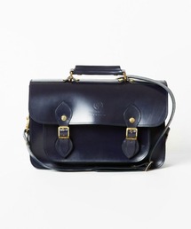 GLENROYAL（グレンロイヤル）の「【GLENROYAL/グレンロイヤル】SATCHEL BAG 13INCH DET STRAP/ブライドルレザー サッチェルバッグ（ショルダーバッグ）」