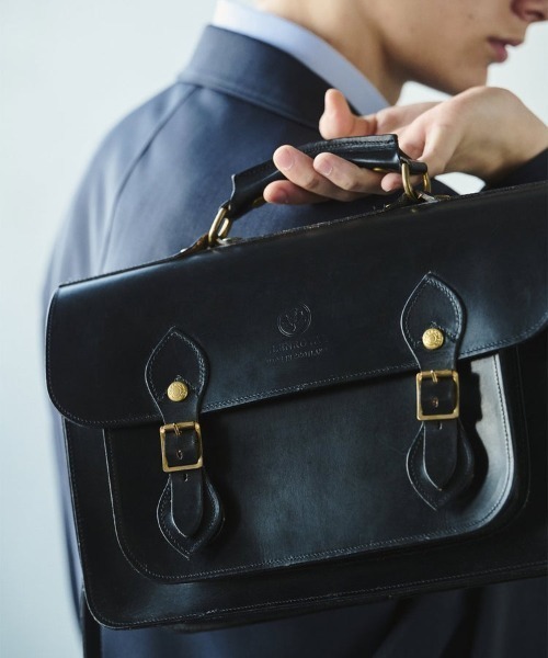 GLENROYAL（グレンロイヤル）の「【GLENROYAL/グレンロイヤル】サッチェルバッグ（13インチ）（ショルダーバッグ・レディース・ボルドー/ブラウン系その他/ネイビー/ブラック/ダークブラウン・13inch/00）」の6枚目の写真