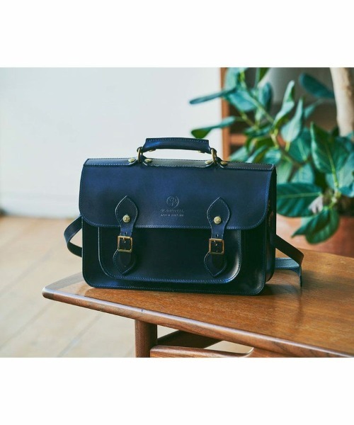 GLENROYAL（グレンロイヤル）の「【GLENROYAL/グレンロイヤル】サッチェルバッグ（13インチ）（ショルダーバッグ・レディース・ボルドー/ブラウン系その他/ネイビー/ブラック/ダークブラウン・13inch/00）」の16枚目の写真