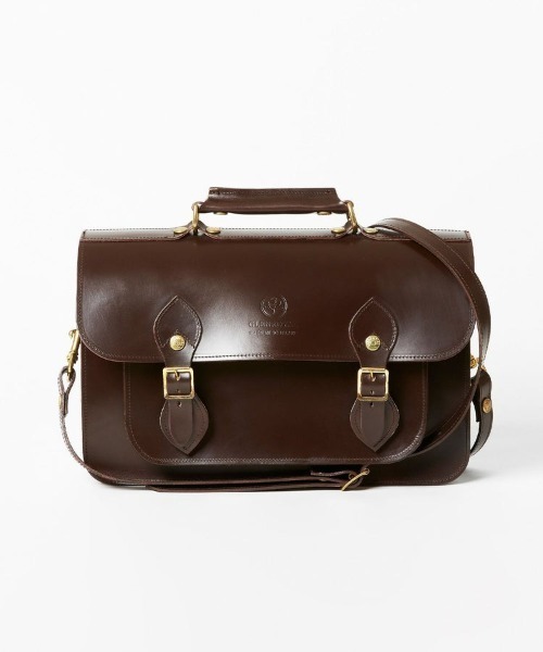 GLENROYAL（グレンロイヤル）の「【GLENROYAL/グレンロイヤル】サッチェルバッグ（13インチ）（ショルダーバッグ・レディース・ボルドー/ブラウン系その他/ネイビー/ブラック/ダークブラウン・13inch/00）」の21枚目の写真