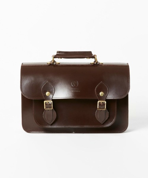 GLENROYAL（グレンロイヤル）の「【GLENROYAL/グレンロイヤル】サッチェルバッグ（13インチ）（ショルダーバッグ・レディース・ボルドー/ブラウン系その他/ネイビー/ブラック/ダークブラウン・13inch/00）」の22枚目の写真