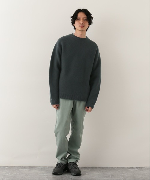 JOURNAL STANDARD relume（ジャーナルスタンダード　レリューム）の「HAMILTON W100% GATER クルーネックニット[ユニセックス対応]（ニット/セーター・メンズ・ブラック/ブラウン/グレー/ナチュラル/グリーン/カーキ・MEDIUM/LARGE）」の22枚目の写真