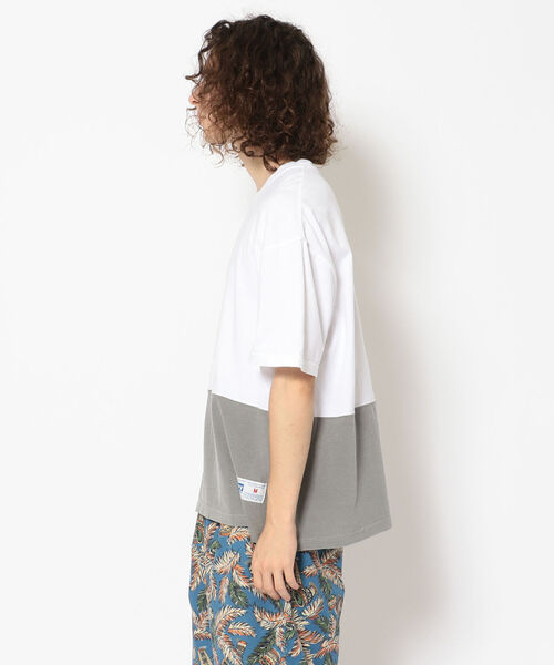 BEAVER（ビーバー）の「GERRY COSBY/ジェリーコスビー　2TONE TUBE SS TEE　Tシャツ（Tシャツ/カットソー・メンズ・ホワイト/オリーブ/カーキ/イエロー/その他/ワイン・MEDIUM）」の7枚目の写真