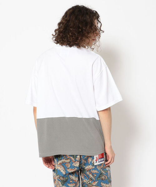 BEAVER（ビーバー）の「GERRY COSBY/ジェリーコスビー　2TONE TUBE SS TEE　Tシャツ（Tシャツ/カットソー・メンズ・ホワイト/オリーブ/カーキ/イエロー/その他/ワイン・MEDIUM）」の8枚目の写真