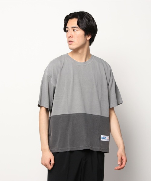 BEAVER（ビーバー）の「GERRY COSBY/ジェリーコスビー　2TONE TUBE SS TEE　Tシャツ（Tシャツ/カットソー・メンズ・ホワイト/オリーブ/カーキ/イエロー/その他/ワイン・MEDIUM）」の3枚目の写真