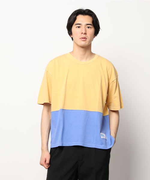 BEAVER（ビーバー）の「GERRY COSBY/ジェリーコスビー　2TONE TUBE SS TEE　Tシャツ（Tシャツ/カットソー・メンズ・ホワイト/オリーブ/カーキ/イエロー/その他/ワイン・MEDIUM）」の4枚目の写真