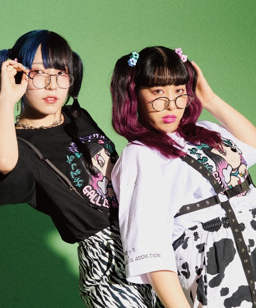 【入手困難✨】GALFY ガルフィー 3時のヒロイン ゆめっちコラボ パーカー黒 GALFY（ガルフィー）の「GALLIS ADDICTION×GALFY×ゆめっち刺繍