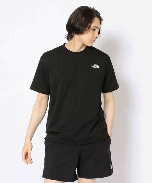 THE NORTH FACE（ザノースフェイス）の「THE NORTH FACE(ザ・ノースフェイス)　S/S Bandana Square Logo Tee ショートスリーブバンダナスクエアーロゴティー（Tシャツ/カットソー・メンズ・ホワイト/ブラック/インディゴブルー/オフホワイト/グレー・LARGE/X-LARGE/MEDIUM）」の6枚目の写真