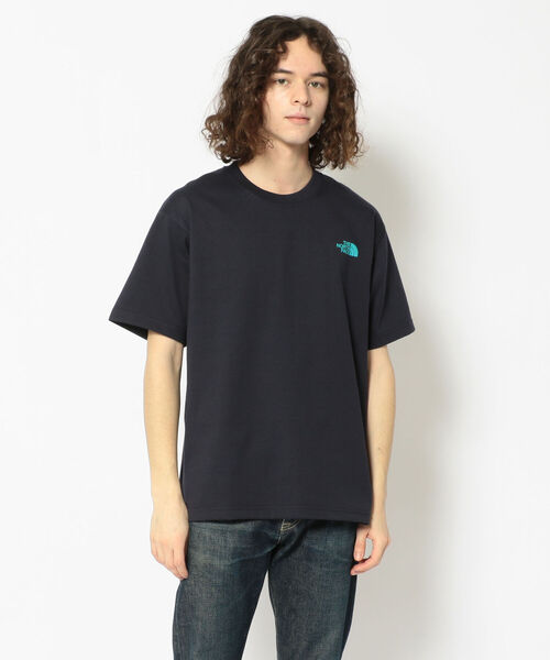 THE NORTH FACE（ザノースフェイス）の「THE NORTH FACE(ザ・ノースフェイス)　S/S Bandana Square Logo Tee ショートスリーブバンダナスクエアーロゴティー（Tシャツ/カットソー・メンズ・ホワイト/ブラック/インディゴブルー/オフホワイト/グレー・LARGE/X-LARGE/MEDIUM）」の8枚目の写真