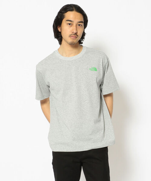 THE NORTH FACE（ザノースフェイス）の「THE NORTH FACE(ザ・ノースフェイス)　S/S Bandana Square Logo Tee ショートスリーブバンダナスクエアーロゴティー（Tシャツ/カットソー・メンズ・ホワイト/ブラック/インディゴブルー/オフホワイト/グレー・LARGE/X-LARGE/MEDIUM）」の9枚目の写真