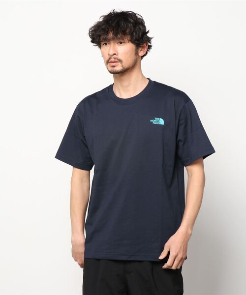 THE NORTH FACE（ザノースフェイス）の「THE NORTH FACE(ザ・ノースフェイス)　S/S Bandana Square Logo Tee ショートスリーブバンダナスクエアーロゴティー（Tシャツ/カットソー・メンズ・ホワイト/ブラック/インディゴブルー/オフホワイト/グレー・LARGE/X-LARGE/MEDIUM）」の17枚目の写真