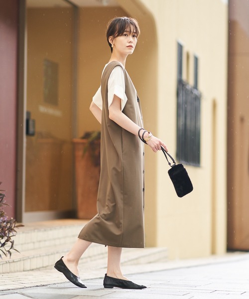 un dix cors(アンディコール)の「ROKOTA(ロコタ) ギャザーフラットシューズ(スリッポン・レディース・ブラック・24.5/23.5)」の3枚目の写真