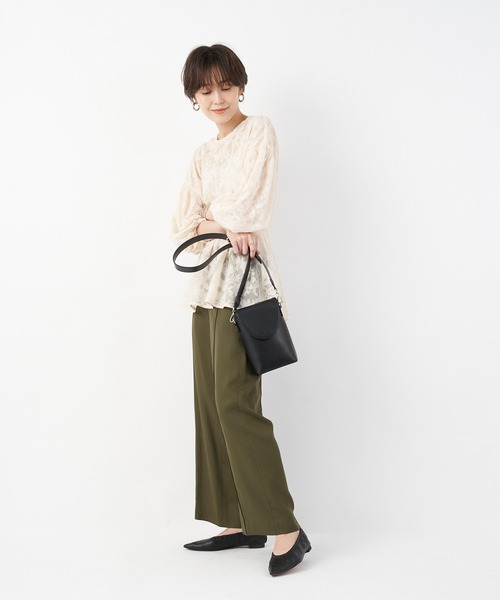 un dix cors(アンディコール)の「ROKOTA(ロコタ) ギャザーフラットシューズ(スリッポン・レディース・ブラック・24.5/23.5)」の10枚目の写真