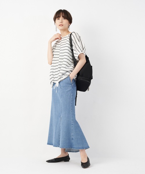 un dix cors(アンディコール)の「ROKOTA(ロコタ) ギャザーフラットシューズ(スリッポン・レディース・ブラック・24.5/23.5)」の13枚目の写真