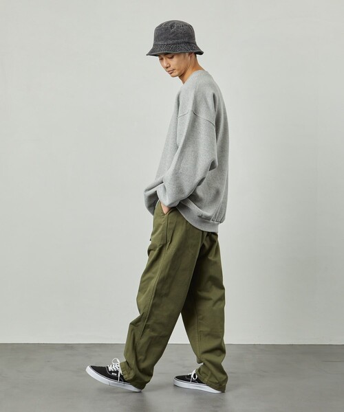 Gramicci（グラミチ）の「GRAMICCI/グラミチ 別注 BAKER PANTS/ベイカー パンツ（チノパンツ・メンズ・ブラック/ベージュ/モスグリーン/チャコールグレー・SMALL/MEDIUM/LARGE）」の16枚目の写真