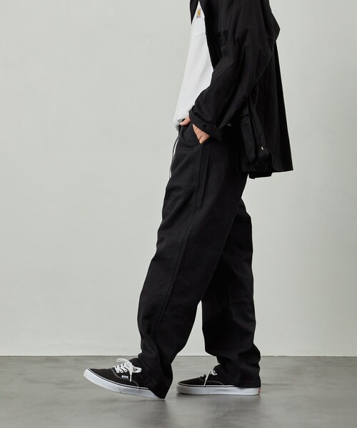 Gramicci（グラミチ）の「GRAMICCI/グラミチ 別注 BAKER PANTS/ベイカー パンツ（チノパンツ・メンズ・ブラック/ベージュ/モスグリーン/チャコールグレー・SMALL/MEDIUM/LARGE）」の6枚目の写真