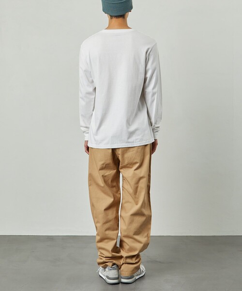 Gramicci（グラミチ）の「GRAMICCI/グラミチ 別注 BAKER PANTS/ベイカー パンツ（チノパンツ・メンズ・ブラック/ベージュ/モスグリーン/チャコールグレー・SMALL/MEDIUM/LARGE）」の14枚目の写真