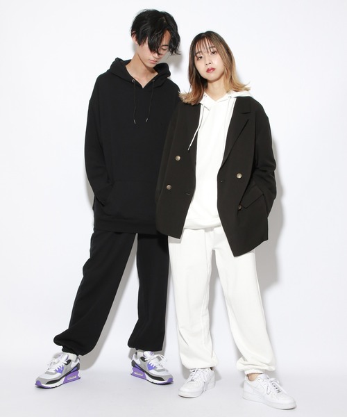 PBLIM（ページボーイリム）の「【PAGEBOYLIM】ロゴシシュウパーカー（Tシャツ/カットソー・レディース・ブラック/オフホワイト・MEDIUM/LARGE）」の17枚目の写真