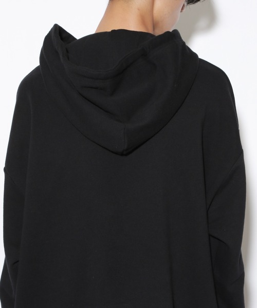 PBLIM（ページボーイリム）の「【PAGEBOYLIM】ロゴシシュウパーカー（Tシャツ/カットソー・レディース・ブラック/オフホワイト・MEDIUM/LARGE）」の7枚目の写真