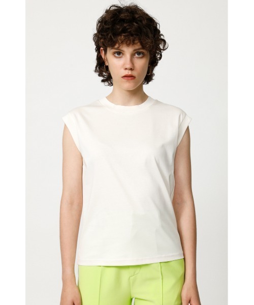 SLY（スライ）の「SIMPLY N/S TOPS トップス（Tシャツ/カットソー・レディース・ホワイト/ブラック/グリーン/ベージュ・FREE）」の21枚目の写真