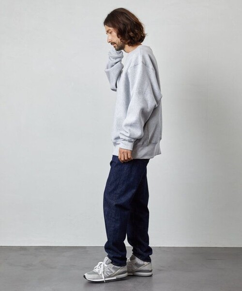 CAMBER（キャンバー）の「CAMBER/キャンバー CROSSKNIT CREW PULLOVER/クロスニット クルー プルオーバー（スウェット・メンズ・オフホワイト/ネイビー/グレー/ブラック・LARGE/MEDIUM/X-LARGE）」の11枚目の写真