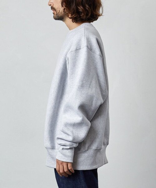 CAMBER（キャンバー）の「CAMBER/キャンバー CROSSKNIT CREW PULLOVER/クロスニット クルー プルオーバー（スウェット・メンズ・オフホワイト/ネイビー/グレー/ブラック・LARGE/MEDIUM/X-LARGE）」の17枚目の写真
