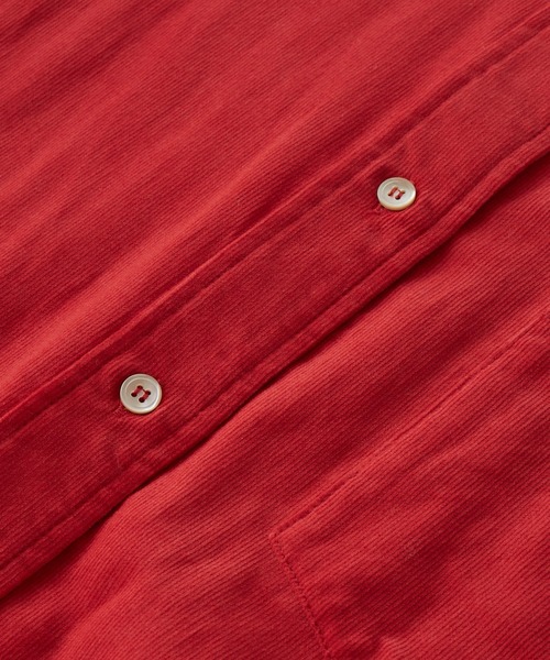 RIVE DROITE（リヴドロワ）の「幅広い雰囲気を楽しめる　細コールシャツワンピース（シャツワンピース・レディース・チャコールグレー/レッド/ベージュ・FREE）」の11枚目の写真