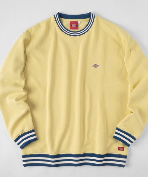 Dickies（ディッキーズ）の「【Dickies/ディッキーズ】ビッグシルエット リブラインスウェット/ 袖プリントスウェット/ トレーナー（スウェット・メンズ・アッシュグレー/ブラック/グリーン/ブラック系その他/グリーン系その他/ライトイエロー/グリーン系その他2/ネイビー/グレー系その他/ブラック系その他2/パープル/グレー系その他2/ダークネイビー/グレー系その他3/ダークグリーン系/ブラック系その他3/ダークグリーン・M/L/XL）」の17枚目の写真