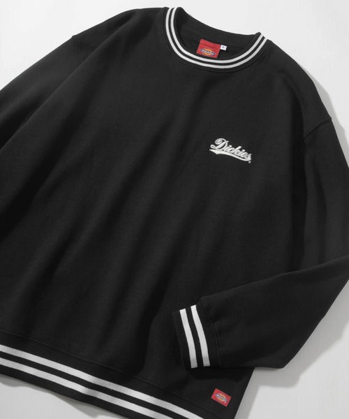 Dickies（ディッキーズ）の「【Dickies/ディッキーズ】ビッグシルエット リブラインスウェット/ 袖プリントスウェット/ トレーナー（スウェット・メンズ・アッシュグレー/ブラック/グリーン/ブラック系その他/グリーン系その他/ライトイエロー/グリーン系その他2/ネイビー/グレー系その他/ブラック系その他2/パープル/グレー系その他2/ダークネイビー/グレー系その他3/ダークグリーン系/ブラック系その他3/ダークグリーン・M/L/XL）」の5枚目の写真