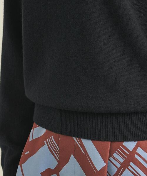 BEAUTY&YOUTH UNITED ARROWS（ビューティーアンドユースユナイテッドアローズ）の「BY ウールカシミヤ天竺クルーネックニット -ウォッシャブル- ∴（ニット/セーター・レディース・ライトグレー/ブラック/ライラック/ケリー・FREE）」の21枚目の写真