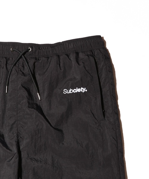 Subciety（サブサエティ）の「NYLON PANTS（その他パンツ・メンズ・ブラック×ホワイト/ブラック×イエロー・SMALL/X-LARGE/LARGE/MEDIUM）」の14枚目の写真