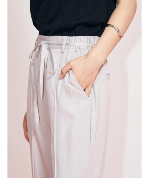 koe（コエ）の「センタータックパンツ*（スラックス・レディース・ライトグレー/ブラック/カーキ/ピンク・FREE）」の13枚目の写真