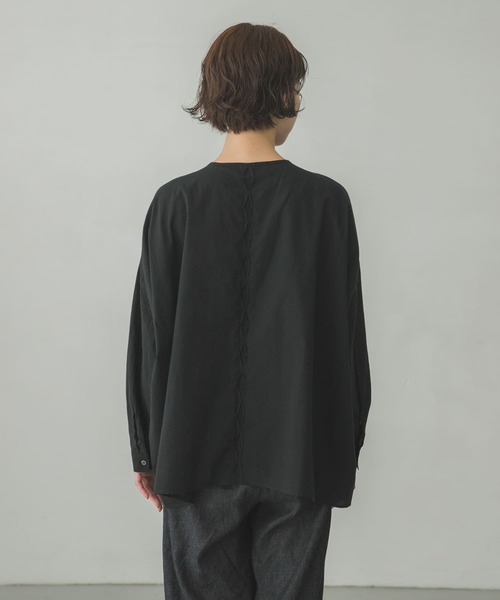 かぐれ（カグレ）の「コットンピンタックブラウス（シャツ/ブラウス