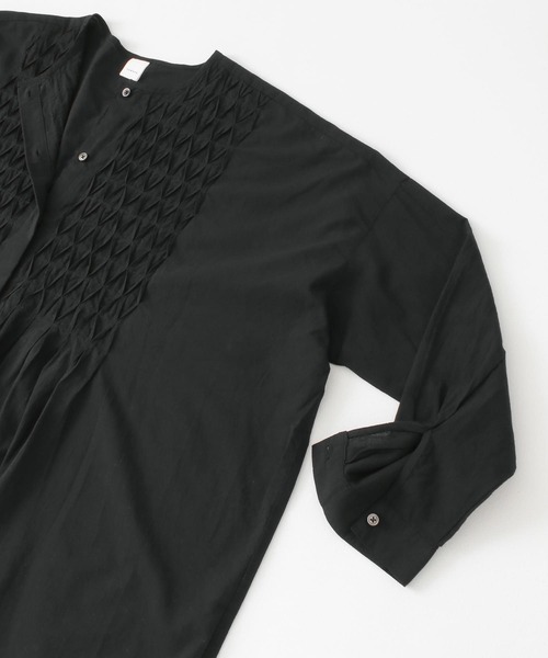 かぐれ（カグレ）の「コットンピンタックブラウス（シャツ/ブラウス