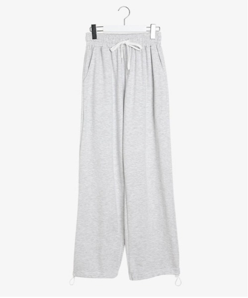 SONA（ソナ）の「SONYUNARA ワイドトレーニングパンツ（スウェットパンツ・レディース・ライトグレー/グレー・FREE）」の22枚目の写真