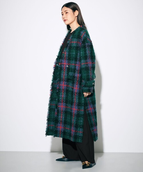 GRACE CLASS（グレースクラス）の「フェザーヤーンツイードコート