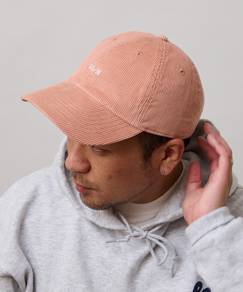 ANCHOR（アンカー）の「CELEB NO/SE コーデュロイローキャップ（キャップ・メンズ・ピンク/ベージュ/ブルー/アイボリー/ブラック・FREE）」の18枚目の写真