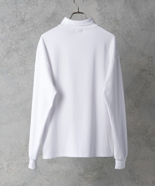 EDEL（エーデル）の「EDEL -2wayタートルネックT（Tシャツ/カットソー・メンズ・ライトブルー/ホワイト/ブラック・MEDIUM/LARGE）」の18枚目の写真