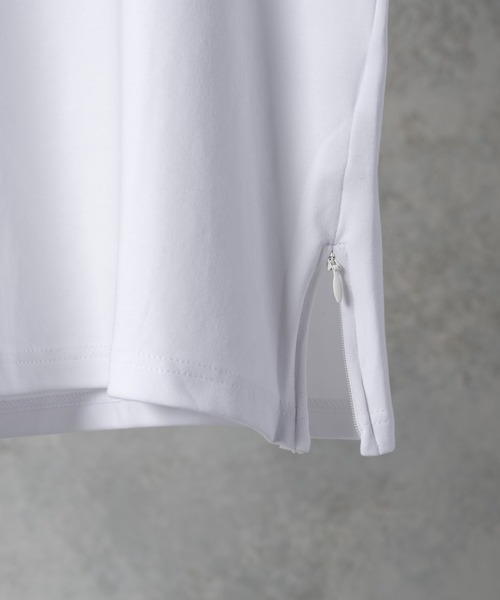 EDEL（エーデル）の「EDEL -2wayタートルネックT（Tシャツ/カットソー・メンズ・ライトブルー/ホワイト/ブラック・MEDIUM/LARGE）」の13枚目の写真