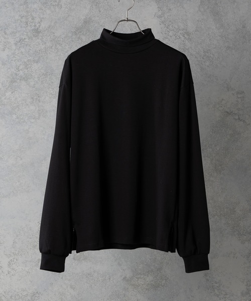 EDEL（エーデル）の「EDEL -2wayタートルネックT（Tシャツ/カットソー・メンズ・ライトブルー/ホワイト/ブラック・MEDIUM/LARGE）」の12枚目の写真