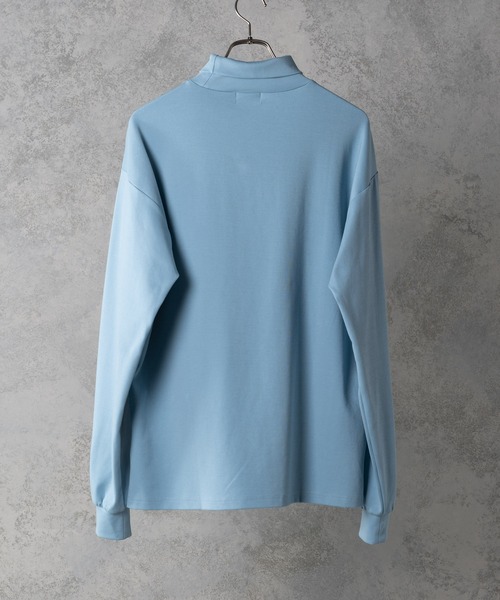 EDEL（エーデル）の「EDEL -2wayタートルネックT（Tシャツ/カットソー・メンズ・ライトブルー/ホワイト/ブラック・MEDIUM/LARGE）」の16枚目の写真