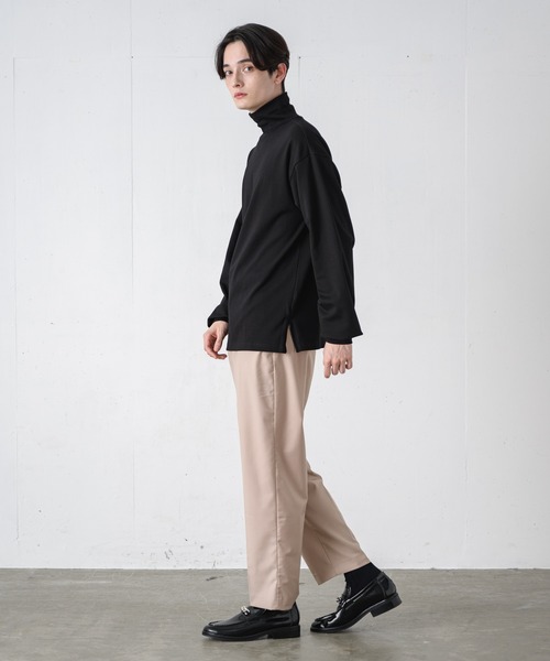 EDEL（エーデル）の「EDEL -2wayタートルネックT（Tシャツ/カットソー・メンズ・ライトブルー/ホワイト/ブラック・MEDIUM/LARGE）」の17枚目の写真