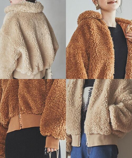 coen（コーエン）の「テディボアブルゾン（ブルゾン）」 - WEAR