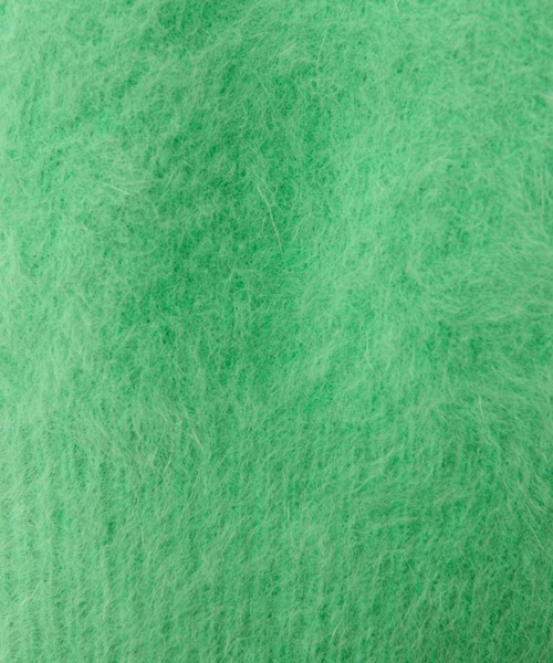 BEARDSLEY（ビアズリー）の「FOXニット（ニット/セーター・レディース・グリーン/ネイビー・FREE）」の17枚目の写真