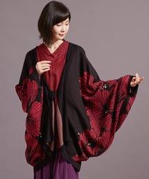 倭物やカヤ ジャポニズム 長羽織 カーディガン 和風 着物 アミナコレクション 倭物やカヤ Tsuji(アミナコレクション本部)｜カヤのカーディガン