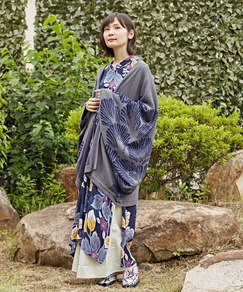 カーディガン 「カヤ」銀杏狩りニット羽織 レディース カヤ カーディガン 「カヤ」銀杏狩りニット羽織 レディース