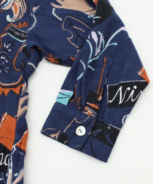 RNA(アールエヌエー)の「D1574 NINA'S REPLYシャツワンピース(シャツワンピース・レディース・ネイビー/オリーブ/レンガ・MEDIUM)」の18枚目の写真